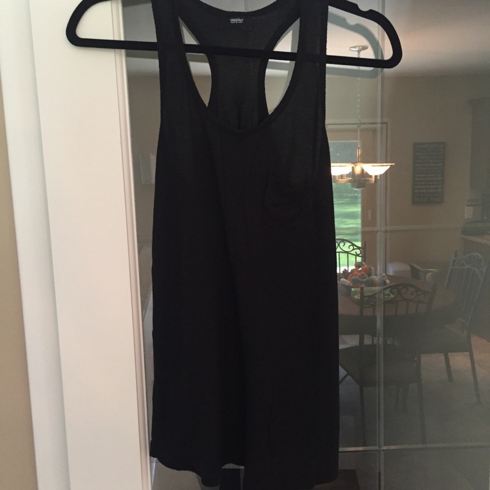 Womens black tank top